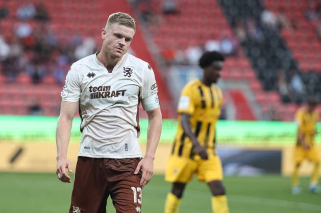 3. Liga; FC Ingolstadt 04 - Alemannia Aachen; geknickt Lars Lokotsch (13, FCI) 3. Liga - FC Ingolstadt 04 Saison 2026 2027 Alemannia Aachen