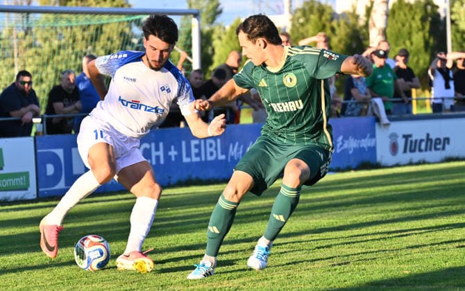 04.09.2026 - Fussball - Saison 2026 2027 - Regionalliga Bayern - 07. Spieltag: SC Eltersdorf SCE ( Quecken ) - FV Illertissen - - xwoxzix - Denis Milic (11, FV Illertissen FVI ) Patrick Ort (14, SC Eltersdorf )