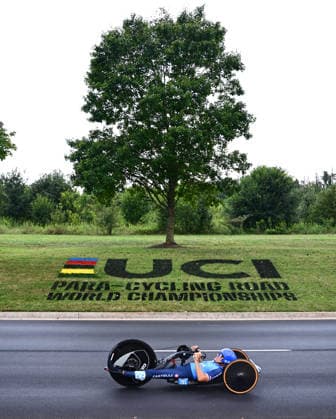 2026 UCI Para-cycling Road World Championships Picture by - 04 09 2026 - Cycling - 2026 UCI Para-cycling Road World Championships - Huntsville, Alabama, United States of America - Men H2 Individual Time Trial (ITT) - Luca Mazzone (Italy) Huntsville Cummings Research Park United States of America Copyright: x xSWpix.comx(t axPhotographyxHubxLtd)xx SWP-3030-22126