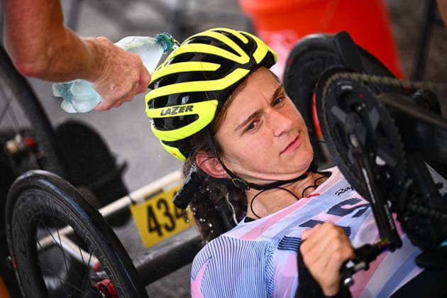 2026 UCI Para-cycling Road World Championships Picture by Olly Hassell SWpix.com - 04 09 2026 - Cycling - 2026 UCI Para-cycling Road World Championships - Huntsville, Alabama, United States of America - Women H2 Individual Time Trial (ITT) - Katerina Brim (USA) Huntsville Cummings Research Park United States of America Copyright: x xSWpix.comx(t axPhotographyxHubxLtd)xOllyxHassell SWpix.comx SWP-3030-22133