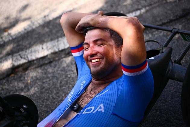 2026 UCI Para-cycling Road World Championships Picture by Olly Hassell SWpix.com - 04 09 2026 - Cycling - 2026 UCI Para-cycling Road World Championships - Huntsville, Alabama, United States of America - Men H1 Individual Time Trial (ITT) - Patrik Jahoda (Czechia) wins to become World Champion Huntsville Cummings Research Park United States of America Copyright: x xSWpix.comx(t axPhotographyxHubxLtd)xOllyxHassell SWpix.comx SWP-3030-22146
