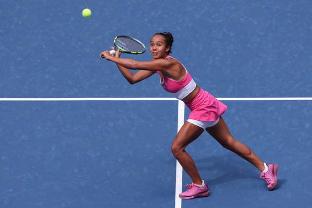 US Open tennis tournament - Day 6 Leylah Fernandez of Canada in action against Jessica Pegula of the US during the Women™s Singles round 2 of the US Open Tennis Championships at the USTA Billie Jean King National Tennis Center in Flushing Meadows, New York, USA, 04 September 2026. The 2026 US Open tournament runs from 23 August through 13 September. FLUSHING MEADOWS NEW YORK United States  Copyright: xBRIANxHIRSCHFELDx