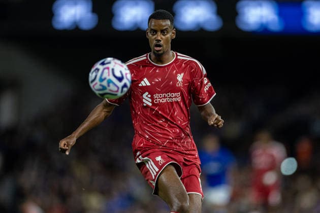 Football - FA Premier League - Ipswich Town v Liverpool FC IPSWICH, ENGLAND - Friday, September 4, 2026: Liverpool s goalscorer Alexander Isak during the FA Premier League match between Ipswich Town FC and Liverpool FC at Portman Road. (Photo by David Rawcliffe Propaganda) IPSWICH Portman Road SUFFOLK ENGLAND  Copyright: xDavidxRawcliffex P2026-09-04-Ipswich_Liverpool-69