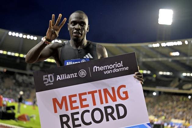 Memorial Van Damme 2025 - Wanda Diamond League - day 1 BRUSSELS, BELGIUM - SEPTEMBER 04 : WANYONYI Emmanuel KEN 800m during day 1 of the 50th edition of the 2026 IAAF Wanda Diamond League Allianz Memorial Van Damme athletics meeting in the King Baudouin Stadium in on September 4, 2026 in Brussels, Belgium, 04 09 2026 Brussels Belgium  Copyright: xSesx