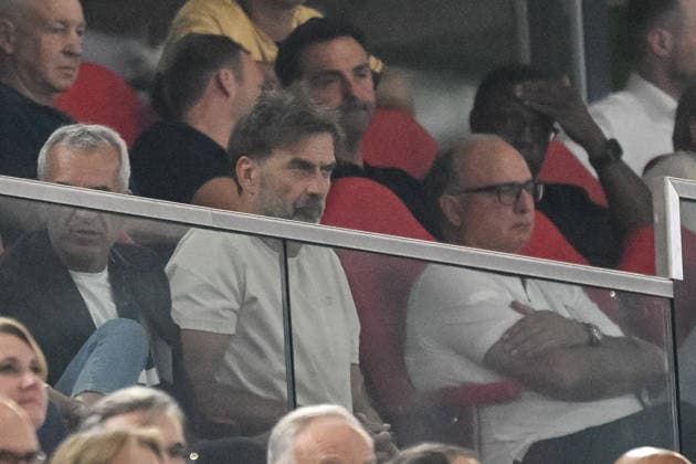 Bundestrainer Juergen Klopp Schaut waehrend des spiels der 1. Bundesliga zwischen VfB Stuttgart und 1. FC Koeln, MHPArena am 04. September 2026 in Stuttgart, Deutschland. (Foto von Harry Langer DeFodi Images) +++ Bundestrainer Juergen Klopp Looks on during the Bundesliga match between VfB Stuttgart and 1. FC Koeln at MHPArena on September 4, 2026 in Stuttgart, Germany. (Photo by Harry Langer DeFodi Images) DFB DFL REGULATIONS PROHIBIT ANY USE OF PHOTOGRAPHS AS IMAGE SEQUENCES AND OR QUASI-VIDEO. (Photo by Harry Langer DeFodi Images) DFB DFL REGULATIONS PROHIBIT ANY USE OF PHOTOGRAPHS AS IMAGE SEQUENCES AND OR QUASI-VIDEO. - *** German national team coach Juergen Klopp watches during the Bundesliga match between VfB Stuttgart and 1 FC Koeln, MHPArena on September 4, 2026, in Stuttgart, Germany Photo by Harry Langer DeFodi Images German national team coach Juergen Klopp looks on during the Bundesliga match between VfB Stuttgart and 1 FC Cologne at MHPArena on September 4, 2026, in Stuttgart, Germany. Photo by Harry Langer, DeFodi Images. DFB and DFL regulations prohibit any use of photographs as image sequences and or quasi-video. Photo by Harry Langer, DeFodi Images. DFB and DFL regulations prohibit any use of photographs as imSEQUENCES AND OR QUASI-VIDEO