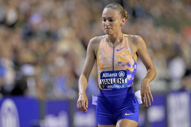 Memorial Van Damme 2025 - Wanda Diamond League - day 1 BRUSSELS, BELGIUM - SEPTEMBER 04 : Van Lent Jana (BEL) 5000m abandon during day 1 of the 50th edition of the 2026 IAAF Wanda Diamond League Allianz Memorial Van Damme athletics meeting in the King Baudouin Stadium in on September 4, 2026 in Brussels, Belgium, 04 09 2026 Brussels Belgium  Copyright: xSesx