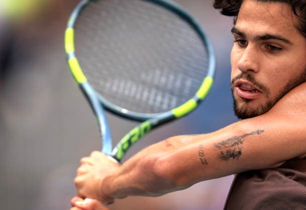 US Open tennis tournament - Day 6 Carlos Alcaraz of Spain in action against Yibing Wu of China during the Men‚Äôs Singles round 3 of the US Open Tennis Championship at the USTA Billie Jean King National Tennis Center in Flushing Meadows, New York, USA, 04 September 2026. The 2026 US Open tournament runs from 23 August through 13 September. FLUSHING MEADOWS NEW YORK United States  Copyright: xCRISTOBALxHERRERA-ULASHKEVICHx