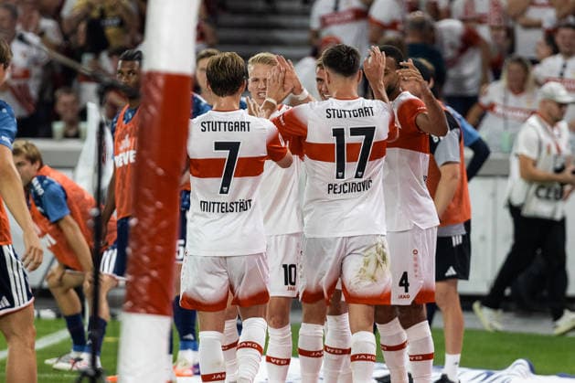 Grischa PROEMEL (VfB Stuttgart, 21) erzielt das 2:0, Jubel, Freude, Leidenschaft, Erfolg, Emotion, Begeisterung, positive Emotionen GER, VfB Stuttgart vs. 1. FC Koeln, Fussball, Bundesliga, 2. Spieltag, Spielzeit 2026 2027, 04.09.2026, GER, VfB Stuttgart vs. 1. FC Koeln, Fussball, Bundesliga, 2. Spieltag, Spielzeit 2026 2027, 04.09.2026, Stuttgart *** Grischa PROEMEL, VfB Stuttgart, 21 scores the 2-0 goal; celebration, joy, passion, success, emotion, enthusiasm, positive emotions GER, VfB Stuttgart vs. 1. FC Köln, soccer, Bundesliga, Matchday 2, 2026–2027 season, September 4, 2026, GER, VfB Stuttgart vs. 1. FC Köln, soccer, Bundesliga, Matchday 2, 2026–2027 season, September 4, 2026, Stuttgart Copyright: xEibnerxPressefoto OliverxSchmidtx EP_OST
