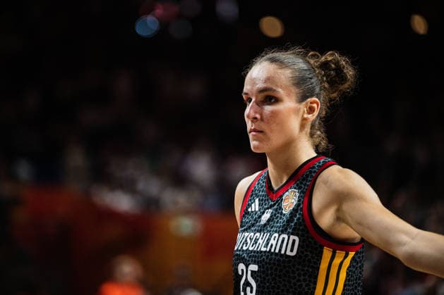 FIBA Women™s Basketball World Cup 2026: Spanien vs. Deutschland, 04.09.2026 Clara Bielefeld (Deutschland, 25); Basketball, FIBA Women™s Basketball World Cup 2026, Gruppenphase, Gruppe A, 1. Spieltag: Spanien vs. Deutschland am 04.09.2026 in der Uber Arena, Berlin *** FIBA Women’s Basketball World Cup 2026: Spain vs. Germany, September 4, 2026, Clara Bielefeld, Germany, 25 Basketball, FIBA Women’s Basketball World Cup 2026, Group Stage, Group A, Matchday 1: Spain vs. Germany on September 4, 2026, at the Uber Arena, Berlin Copyright: xBEAUTIFULxSPORTS Tonhäuserx