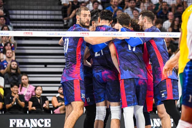 VOLLEYBALL : France vs Bresil - Match amical - 04 09 2026 Francois Huetz (France) ParisFrance  Copyright: xBaptistexAutissierx