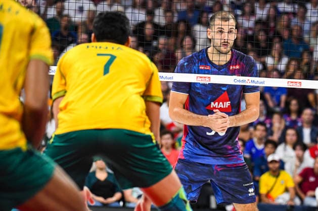 VOLLEYBALL : France vs Bresil - Match amical - 04 09 2026 Francois Huetz (France) ParisFrance  Copyright: xBaptistexAutissierx
