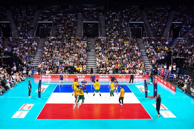 VOLLEYBALL : France vs Bresil - Match amical - 04 09 2026 Illustration ParisFrance  Copyright: xBaptistexAutissierx