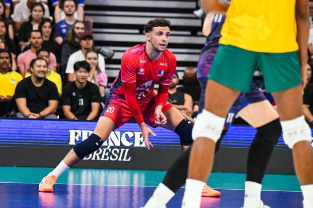VOLLEYBALL : France vs Bresil - Match amical - 04 09 2026 Benjamin Diez (France) ParisFrance  Copyright: xBaptistexAutissierx