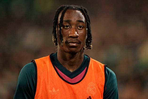 September 4, 2026, Seville, Spain: Yan Diomande (Real Madrid) seen in action during LaLiga EA SPORTS 2026 2027 game between teams of Real Betis Balompie and Real Madrid.Final Score: Real Betis Balompie 1-0 Real Madrid LaLiga EA SPORTS 2026 2027 - Real Betis Balompie And Real Madrid: Betis, Spain - 04 Sep 2026  - ZUMAs197 20260904_aaa_s197_365 Copyright: xMaciejxRogowskix