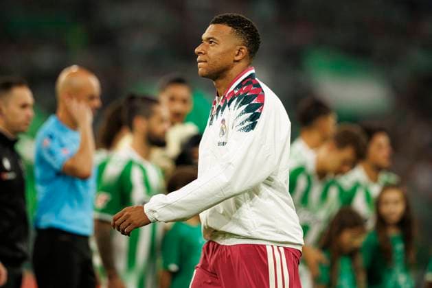 September 4, 2026, Seville, Spain: Kylian Mbappe Lotin (Real Madrid) seen in action during LaLiga EA SPORTS 2026 2027 game between teams of Real Betis Balompie and Real Madrid.Final Score: Real Betis Balompie 1-0 Real Madrid Seville Spain - ZUMAs197 20260904_aaa_s197_383 Copyright: xMaciejxRogowskix