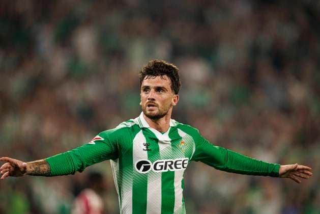 September 4, 2026, Seville, Spain: Troy Parrott (Real Betis Balompie) seen in action celebrating after scoring goal during LaLiga EA SPORTS 2026 2027 game between teams of Real Betis Balompie and Real Madrid.Final Score: Real Betis Balompie 1-0 Real Madrid Seville Spain - ZUMAs197 20260904_aaa_s197_384 Copyright: xMaciejxRogowskix