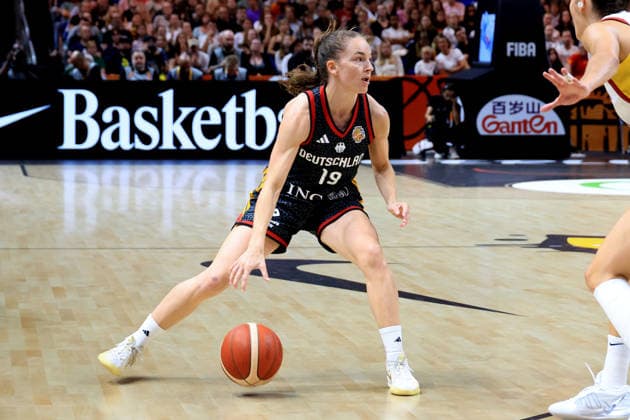 04.09.2026, GER, Basketball, Frauen , Basketball-WM, 2026, 1. Spieltag, Deutschland vs. Spanien Britta Daub ( Deutschland 19 ) Berlin Uber Arena Berlin Deutschland *** September 4, 2026, GER, Women s Basketball, Women s Basketball World Cup, 2026, Matchday 1, Germany vs. Spain, Britta Daub, Germany 19, Berlin Uber Arena, Berlin, Germany Copyright: xNordphotox xEnglerx
