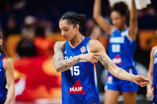 FIBA Women™s Basketball World Cup 2026: Ungarn vs. Frankreich, 04.09.2026 Gabby Williams (Frankreich, 15); Basketball, FIBA Womens Basketball World Cup 2026, Gruppenphase, Gruppe B, 1. Spieltag: Ungarn vs. Frankreich am 04.09.2026 in der Uber Arena, Berlin Copyright: xBEAUTIFULxSPORTS Tonhäuserx