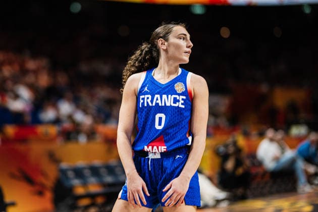 FIBA Women™s Basketball World Cup 2026: Ungarn vs. Frankreich, 04.09.2026 Carla Leite (Frankreich, 0); Basketball, FIBA Womens Basketball World Cup 2026, Gruppenphase, Gruppe B, 1. Spieltag: Ungarn vs. Frankreich am 04.09.2026 in der Uber Arena, Berlin Copyright: xBEAUTIFULxSPORTS Tonhäuserx