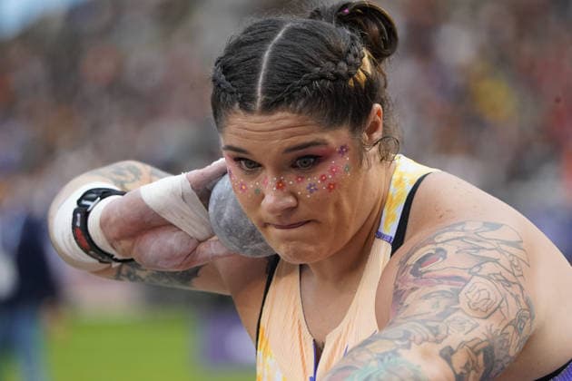 Brussel, Leichtathletik, athletics, Wanda Diamond League Final Brussels 2026 Allianz Memorial van Damme 04-05.09.2026, Boudewijnstadion, Brussel, Shot Put Women, Kugelstossen Frauen Chase Jackson, USA *** Brussels, Track and Field, Athletics, Wanda Diamond League Final Brussels 2026 Allianz Memorial van Damme May 4, 5, and 9, 2026, Boudewijn Stadium, Brussels, Women s Shot Put, Chase Jackson, USA