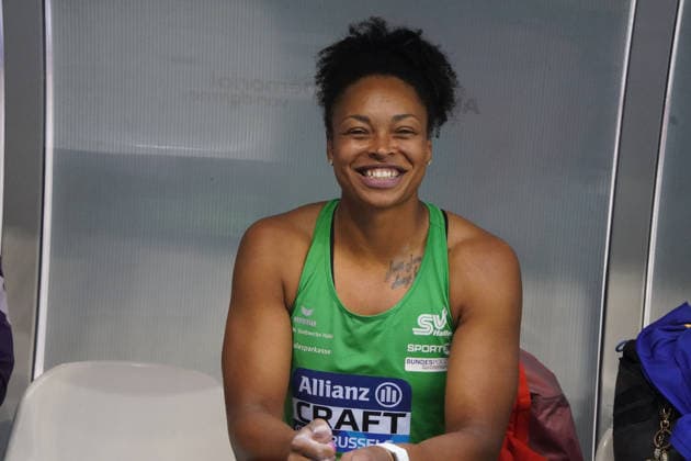 Brussel, Leichtathletik, athletics, Wanda Diamond League Final Brussels 2026 Allianz Memorial van Damme 04-05.09.2026, Boudewijnstadion, Brussel, Diskuswurf Frauen, Shanice Craft Deutschland, Germany GER *** Brussels, Track and Field, Athletics, Wanda Diamond League Final Brussels 2026 Allianz Memorial van Damme May 4, 5, and 9, 2026, Boudewijn Stadium, Brussels, Women s Discus Throw, Shanice Craft, Germany (GER)