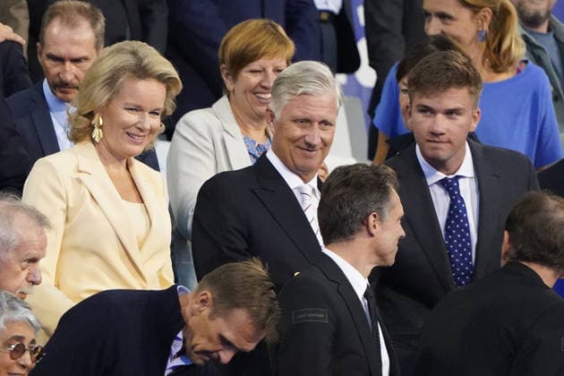 Brussel, Leichtathletik, athletics, Wanda Diamond League Final Brussels 2026 Allianz Memorial van Damme 04-05.09.2026, Boudewijnstadion, Brussel, Königin Mathilde, Konig Philippe, Sohn Prinz Gabriel, Belien Königfamilie, *** Brussels, Track and Field, Athletics, Wanda Diamond League Final Brussels 2026 Allianz Memorial van Damme May 4, 5, and 9, 2026, Boudewijn Stadium, Brussels, Queen Mathilde, King Philippe, Son Prince Gabriel, Belgian Royal Family,