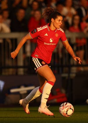 London City Lionesses v Manchester United, ManU 04 September 2026, London - Women s Super League - London City Lionesses v Manchester United - Dominique Janssen of Manchester United - Photo: Jacques Feeney Offside. London UK Copyright: xJacquesxFeeneyx xOffsidexOffside