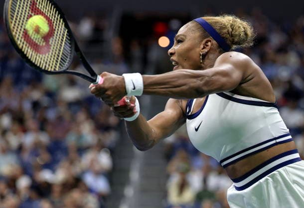 US Open tennis tournament - Day 6 Serena Williams of the USA in action during the Women s Doubles first round match against Hao-Ching Chan of Taiwan and Maya Joint of Australia at Arthur Ashe Stadium in the USTA Billie Jean King National Tennis Center in Flushing Meadows, New York, USA, 04 September 2026. The 2026 US Open tournament runs from 23 August through 13 September. FLUSHING MEADOWS NEW YORK United States  Copyright: xCRISTOBALxHERRERA-ULASHKEVICHx