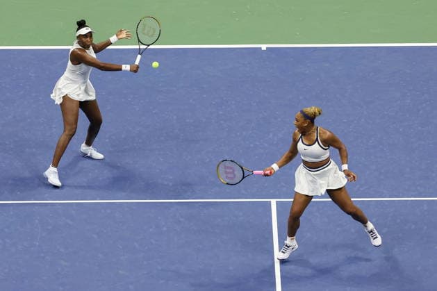 US Open tennis tournament - Day 6 Serena Williams and Venus Williams of the USA enter the court before their Women s Doubles first round match against Hao-Ching Chan of Taiwan and Maya Joint of Australia during the 2026 US Open tournament at Arthur Ashe Stadium in the USTA Billie Jean King National Tennis Center in Flushing Meadows, New York, USA, 04 September 2026. The 2026 US Open tournament runs from 23 August through 13 September. FLUSHING MEADOWS NEW YORK United States  Copyright: xCRISTOBALxHERRERA-ULASHKEVICHx
