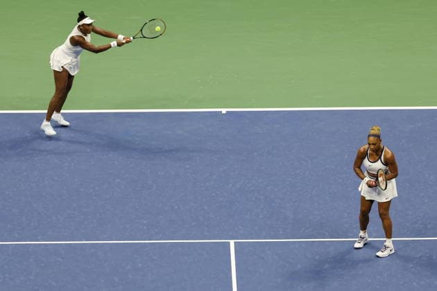 US Open tennis tournament - Day 6 Serena Williams and Venus Williams of the USA enter the court before their Women s Doubles first round match against Hao-Ching Chan of Taiwan and Maya Joint of Australia during the 2026 US Open tournament at Arthur Ashe Stadium in the USTA Billie Jean King National Tennis Center in Flushing Meadows, New York, USA, 04 September 2026. The 2026 US Open tournament runs from 23 August through 13 September. FLUSHING MEADOWS NEW YORK United States  Copyright: xCRISTOBALxHERRERA-ULASHKEVICHx