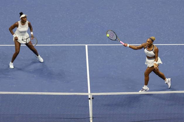 US Open tennis tournament - Day 6 Serena Williams and Venus Williams of the USA in action against Hao-Ching Chan of Taiwan and Maya Joint of Australia during the Women s Doubles first round of the US Open Tennis Championship at the USTA Billie Jean King National Tennis Center in Flushing Meadows, New York, USA, 03 September 2026. The 2026 US Open tournament runs from 23 August through 13 September. FLUSHING MEADOWS NEW YORK United States  Copyright: xCRISTOBALxHERRERA-ULASHKEVICHx