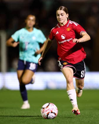 London City Lionesses v Manchester United, ManU 04 September 2026, London - Women s Super League - London City Lionesses v Manchester United - Jess Park of Manchester United - Photo: Jacques Feeney Offside. London UK Copyright: xJacquesxFeeneyx xOffsidexOffside