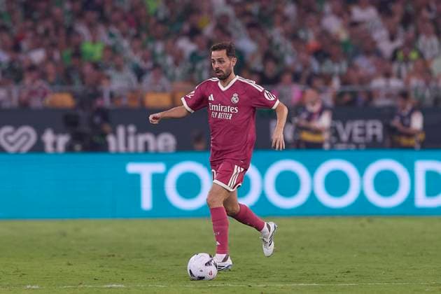 LaLiga EA SPORTS 2026 2027 - Real Betis Balompie and Real Madrid CF in Seville, Spain - 04 Sep 2026 Bernardo Silva (Real Madrid CF) is seen in action during the LaLiga EA SPORTS 2026 2027 match between Real Betis Balompie and Real Madrid CF Final score: Real Betis Balompie 1-0 Real Madrid CF Seville Spain Copyright: xFedericoxTitonex xSOPAxImagesx Federico-Titone-1446845