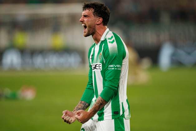 LaLiga EA SPORTS 2026 2027 - Real Betis Balompie and Real Madrid: Betis, Spain - 04 Sep 2026 Troy Parrott (Real Betis Balompie) seen in action celebrating during LaLiga EA SPORTS 2026 2027 game between teams of Real Betis Balompie and Real Madrid Final Score: Real Betis Balompie 1-0 Real Madrid Seville Spain Copyright: xMaciejxRogowskix xSOPAxImagesx Maciej-Rogowski-1446771