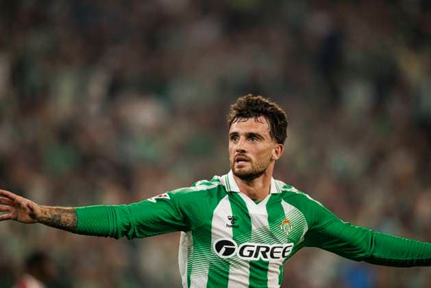 LaLiga EA SPORTS 2026 2027 - Real Betis Balompie and Real Madrid: Betis, Spain - 04 Sep 2026 Troy Parrott (Real Betis Balompie) seen in action celebrating after scoring goal during LaLiga EA SPORTS 2026 2027 game between teams of Real Betis Balompie and Real Madrid Final Score: Real Betis Balompie 1-0 Real Madrid Seville Spain Copyright: xMaciejxRogowskix xSOPAxImagesx Maciej-Rogowski-1446778