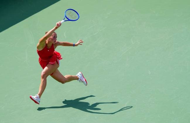 Marta Kostyuk 2026 US Open, Day Six, USTA Billie Jean King National Tennis Center, New York, USA - 04 Sep 2026New York USTA Billie Jean King National T New York (NY) United States of America EDITORIAL USE ONLY No use with unauthorised audio, video, data, fixture lists, club league logos or live services. Online in-match use limited to 120 images, no video emulation. No use in betting, games or single club league player publications.  Copyright: xJavierxGarcia Shutterstockx 17133421cl