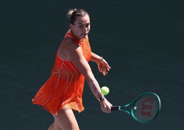 September 5, 2026, New York City, New York, USA: ARYNA SABALENKA during the match against K. Rakhimova of Uzbekistan in the third round of Grand Slam tournament US Open. New York, USA. Sabalenka won 6:3, 6:4. New York City USA - ZUMAc278 20260905_zsp_c278_023 Copyright: xMarcinxCholewinskix