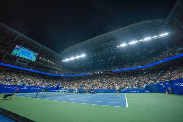 2026 US Open - Day 6 NEW YORK, NEW YORK - SEPTEMBER 4: General view of Louis Armstrong Stadium during the Frances Tiafoe of the United States and Valentin Vacherot of Monaco match during the 2026 US Open - Day 6 at USTA Billie Jean King National Tennis Center on September 4, 2026 in New York, New York. New York USTA Billie Jean King National Tennis Center New York United States Copyright: xSusanxMullane ISIxPhotosx 9751