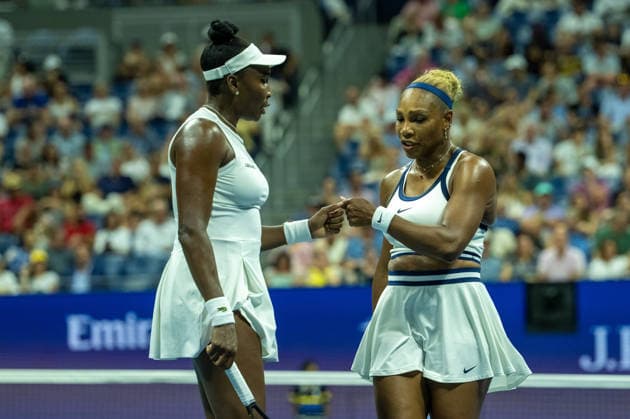 2026 US Open - Day 6 NEW YORK, NEW YORK - SEPTEMBER 4: Serena Williams of the United States and Venus Williams of the United States in their doubles match against Hao-Ching Chan of Chinese Taipei and Maya Joint of Australia during the 2026 US Open - Day 6 at USTA Billie Jean King National Tennis Center on September 4, 2026 in New York, New York. New York USTA Billie Jean King National Tennis Center New York United States Copyright: xSusanxMullane ISIxPhotosx 9751