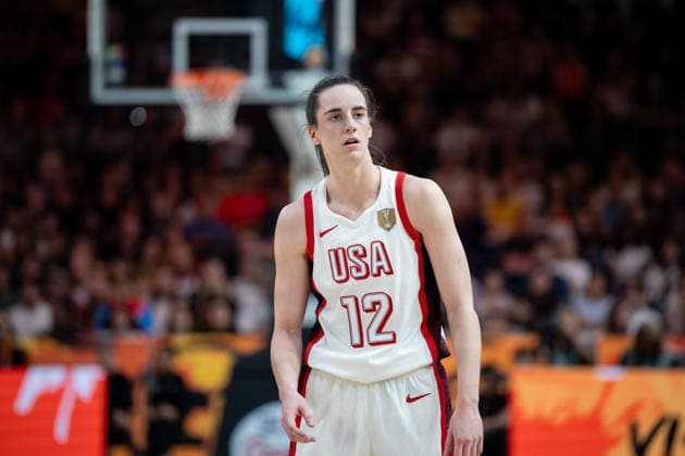 USA v China: Group D - FIBA Women s Basketball World Cup Germany 2026 Caitlin Clark plays during the FIBA Women s Basketball World Cup 2026 match between the United States and China in Berlin, Germany, on September 4, 2026. Berlin United States  Copyright: xMarcinxGolbax originalFilename:golba-unitedst260904_npHS4.jpg
