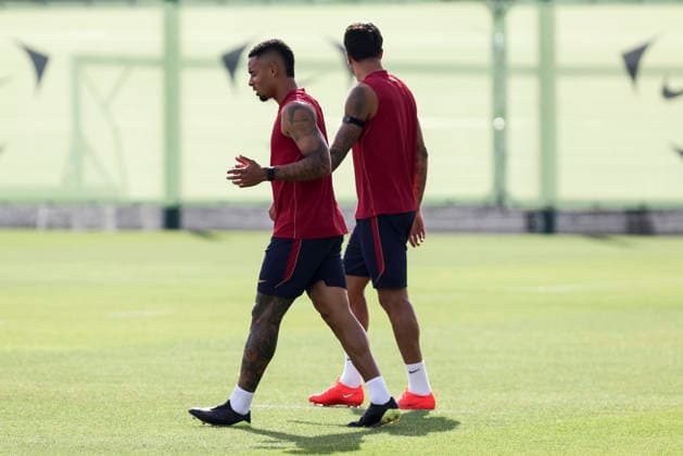 September 5, 2026, Sant Joan Despi, Barcelona, Spain: Gabriel Jesus during the training day of FC Barcelona, Barca ahead the Spanish League, Laliga EA Sports, football match against Valencia CF at Ciudad Esportiva Joan Gamper on September 05, 2026 in Sant Joan Despi, Barcelona, Spain. FC Barcelona Training And press conference, PK, Pressekonferenz - LaLiga EA Sports - ZUMAa181 20260905_zaa_a181_005 Copyright: xJavierxBorregox