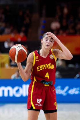 Mariona Ortiz (Spanien, 04) enttaeuscht Enttaeuschung, GER, Mali vs. Spanien, Basketball, FIBA Women s World Cup 2026, Gruppenphase, Spieltag 2, 05.09.2026 GER, Mali vs. Spanien, Basketball, FIBA Women s World Cup 2026, Gruppenphase, Spieltag 2, 05.09.2026 Berlin Copyright: xEibner-Pressefoto MaxxVincenx EP_MVN