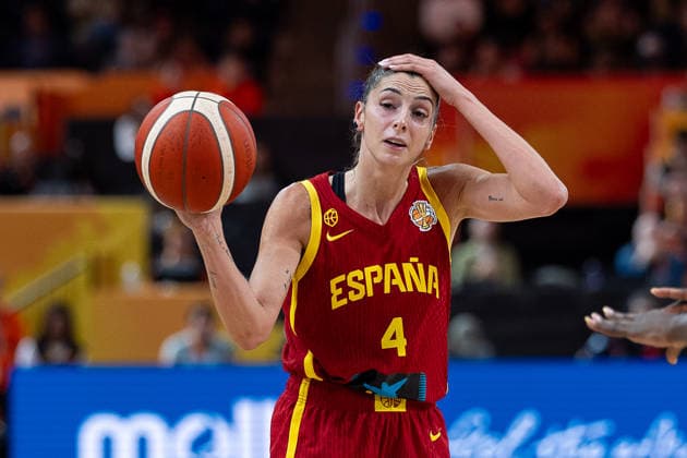 Mariona Ortiz (Spanien, 04) enttaeuscht Enttaeuschung, GER, Mali vs. Spanien, Basketball, FIBA Women s World Cup 2026, Gruppenphase, Spieltag 2, 05.09.2026 GER, Mali vs. Spanien, Basketball, FIBA Women s World Cup 2026, Gruppenphase, Spieltag 2, 05.09.2026 Berlin Copyright: xEibner-Pressefoto MaxxVincenx EP_MVN