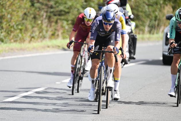 2026 Lloyds Tour of Britain Men Picture by Zac Williams SWpix.com - 05 09 2026 - Cycling - UCI ProSeries - 2026 Lloyds Tour of Britain Men - Stage 4: Helmsley to Leyburn (165.8km) - Xandro Meurisse (Pinarello-Q36.5 Pro Cycling Team) Cycling Copyright: x xSWpix.comx(t axPhotographyxHubxLtd)xZacxWilliams SWpix.comx SWP-3030-22406