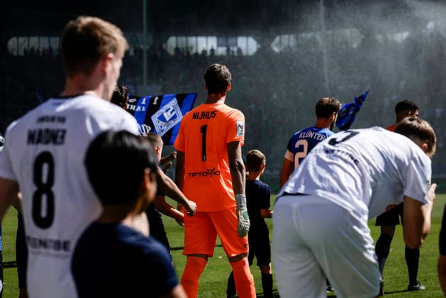05.09.2026, xhettx, Fussball 3.Liga, SV Waldhof Mannheim - SC Verl v.l. Thijmen Nijhuis (SV Waldhof Mannheim, 1)