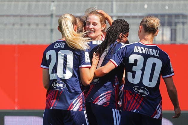Mainz, Deutschland 05. September 2026: 1. BL Frauen - 2026 2027 - Sp. 3 - 1. FSV Mainz 05 gegen 1. FC Köln Im Bild: Torschützin Taylor Ziemer (1. FC) freut sich über ihr Tor zum 0:1. DFL DFB regulations prohibit any use of photographs as image sequences and or quasi-video Bruchwegstadion Rheinland - Pfalz *** Mainz, Germany, September 5, 2026, Women’s Bundesliga 1, 2026–2027, Matchday 3: FSV Mainz 05 vs. 1. FC Köln. Pictured: Goal scorer Taylor Ziemer. 1. FC Köln celebrates her goal to make it 0–1. DFL and DFB regulations prohibit any use of photographs as image sequences and or quasi-video. Bruchwegstadion, Rhineland-Palatinate Copyright: xFotostandx xRacochax