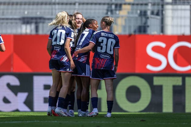 GER, Mainz, FSV Mainz 05 vs 1. FC Köln, Google Pixel Frauen Bundesliga, Fussball, DFB, Spielzeit 2026 2027, Bruchwegstadion, 3. Spieltag im Bild: Taylor Ziemer (FC Köln Frauen 18) erzielt das 0:1, Tor, Jubel und Freude, Emotionen DFB DFL REGULATIONS PROHIBIT ANY USE OF PHOTOGRAPHS AS IMAGE SEQUENCES AND OR QUASI-VIDEO, 05.09.2026 *** GER, Mainz, FSV Mainz 05 vs. 1. FC Köln, Google Pixel Women s Bundesliga, Soccer, DFB, 2026–2027 Season, Bruchwegstadion, Matchday 3 in Pictures: Taylor Ziemer of 1. FC Köln Women s U-18 scores the 0–1 goal, Celebration and joy, emotions. DFB and DFL regulations prohibit any use of photographs as image sequences and or quasi-video. May 9, 2026 Copyright: HMBxMedia HendrikxHamelau