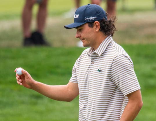 September 5, 2026, Crans-Montana, Valais, Switzerland: Crans-Montana Switzerland, 09 05 2026: EDOARDO MOLINARI of Italy celebrates his point during Omega European Masters 2026, which is taking place in the famous ski resort that will host the upcoming Alpine World Ski Championships and took plat at Crans-Montana in Valais, Switzerland. Golf 2026: Omega European Masters: Round 3  - ZUMAd206 0865968734st Copyright: xEricxDubostx