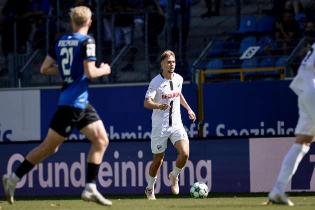 05.09.2026, xhettx, Fussball 3.Liga, SV Waldhof Mannheim - SC Verl v.l.