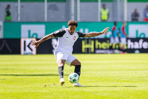 Kwasi Okyere Wriedt (TSV Havelse, 11) GER, SC Preussen Muenster vs. TSV Havelse, Fussball, 3. Liga, 4. Spieltag, Spielzeit 2026 2027, 05.09.2026 DFL Regulations prohibit any use of photographers as image sequences and or quasi-video. GER, SC Preussen Muenster vs. TSV Havelse, Fussball, 3. Liga, 4. Spieltag, Spielzeit 2026 2027, 05.09.2026 Muenster Copyright: xEibner-Pressefoto JanxRollingerx EP_JSK